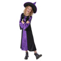 Purple - Front - Smiffys Girls Bewitched Costume
