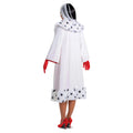 White-Red - Back - 101 Dalmatians Womens-Ladies Cruella De Vil Classic Costume Set