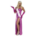 Pink - Front - Smiffys Mens Mr Miss World Costume Set