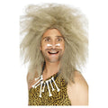 Blonde - Front - Smiffys Mens Crazy Caveman Wig