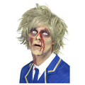Grey - Front - Smiffys Mens Zombie Wig