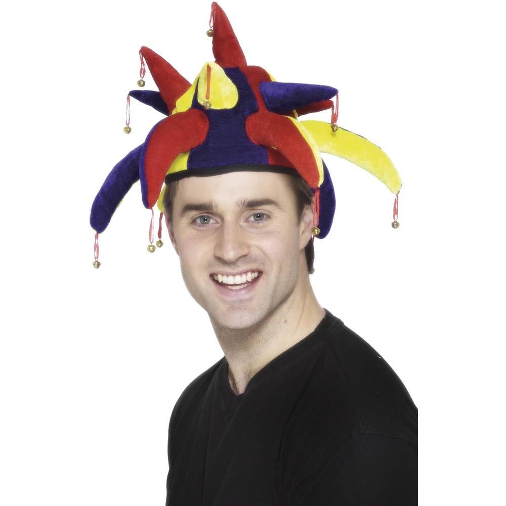 Multicoloured - Back - Smiffys Unisex Adult Jester Hat