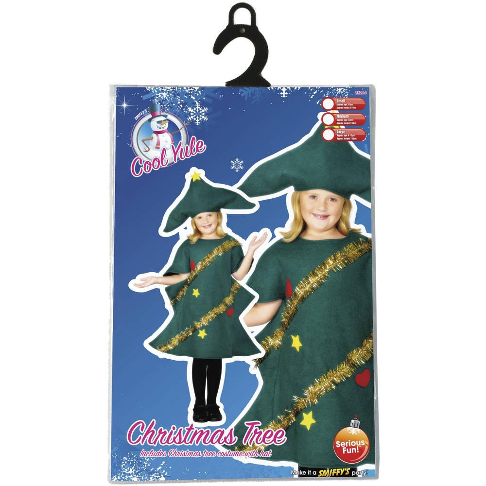 Green-Gold - Lifestyle - Smiffys Childrens-Kids Christmas Tree Costume