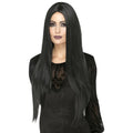 Black - Back - Smiffys Womens-Ladies Deluxe Witch Wig