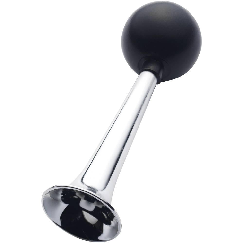 Silver-Black - Back - Smiffys Honk Honk Clown Costume Horn