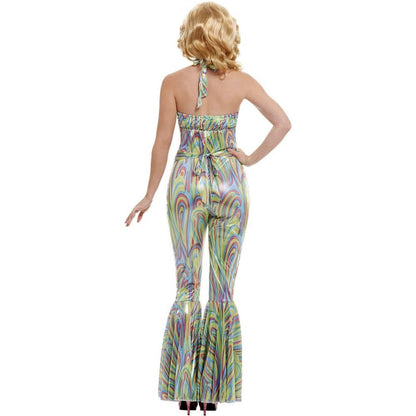 Multicoloured - Side - Smiffys Womens-Ladies Dancing Queen Costume Dress