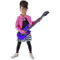 Black-Pink - Side - Smiffys Girls Rockstar Glam Costume Set