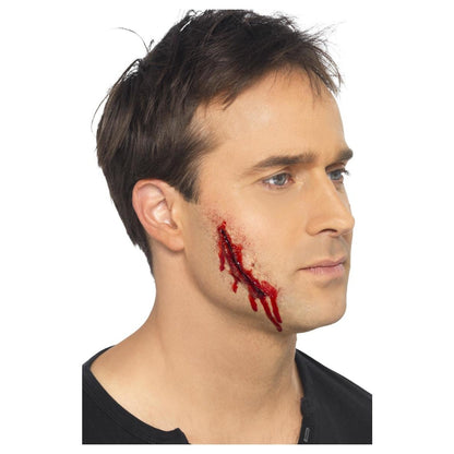 Beige - Front - Smiffys Scar Costume Make-Up