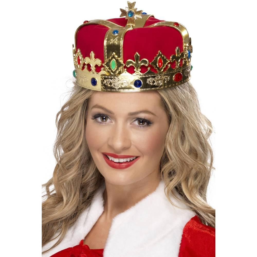 Red-Gold - Back - Smiffys Queen Crown