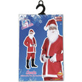 Red-White - Side - Smiffys Mens Santa Claus Christmas Costume Set