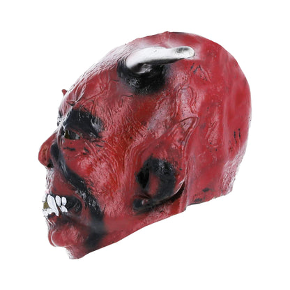 Red - Back - Smiffys Demon Latex Mask