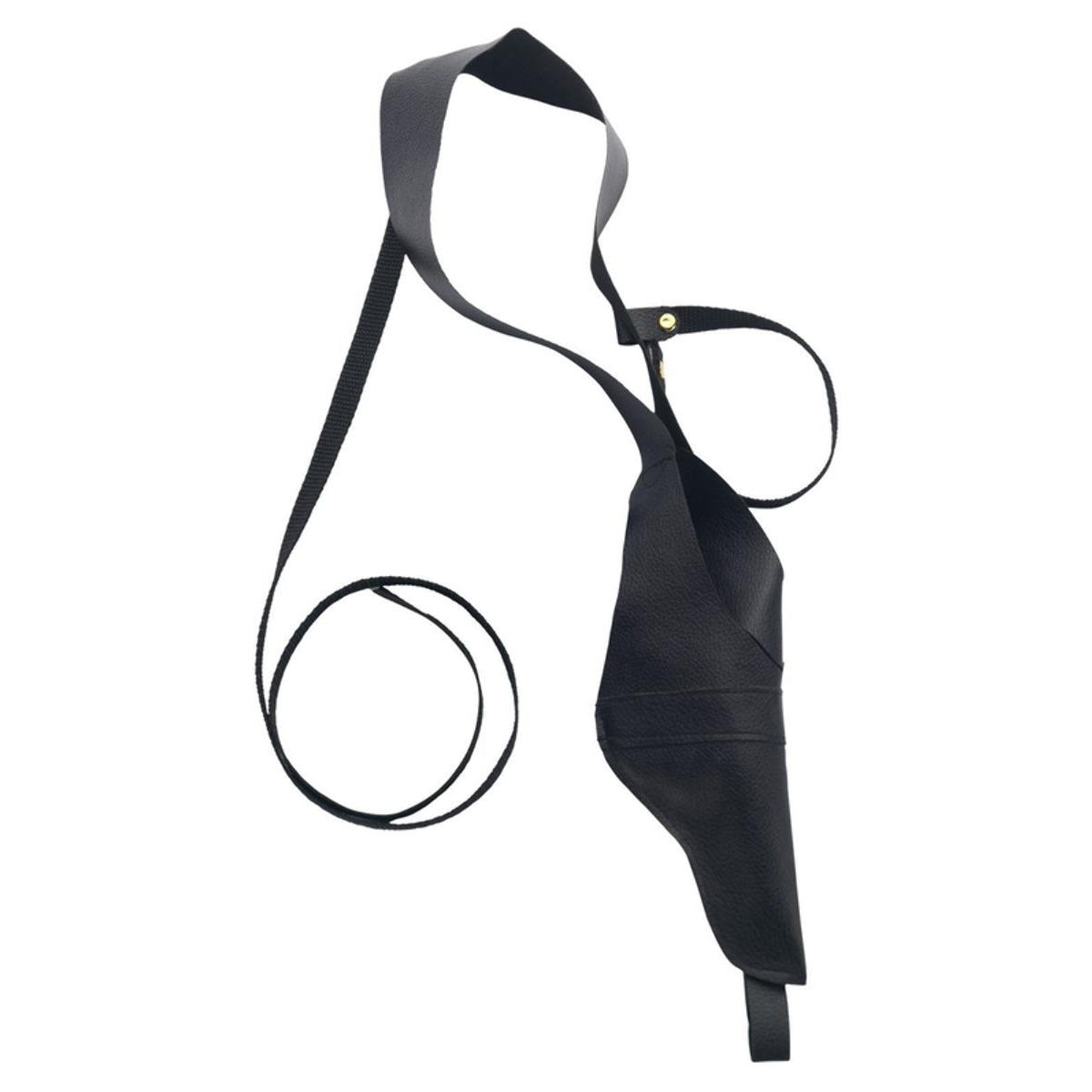 Black - Front - Smiffys Unisex Adult Gangster Holster