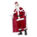 Red - Side - Smiffys Mens Deluxe Santa Claus Costume Set