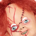 Brown - Back - Chucky Unisex Adult Latex Mask