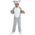 Grey-White - Back - Smiffys Childrens-Kids Dog Costume