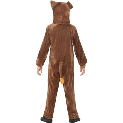 Brown - Side - Smiffys Childrens-Kids Dog Costume
