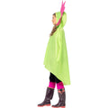 Green - Lifestyle - Smiffys Unisex Adult Flower Party Poncho