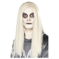 Grey - Front - Smiffys Mens Ghost Wig