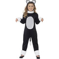 Black-White - Back - Smiffys Girls Cat Halloween Costume Set