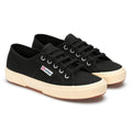 Black - Front - Superga Unisex Adult 2750 Cotu Classic Vegan Trainers