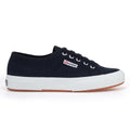 Navy-White - Side - Superga Unisex Adult 2750 Cotu Classic Vegan Trainers