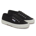 Bristol Black-Avorio - Front - Superga Unisex Adult 2750 Cotu Classic Vegan Trainers