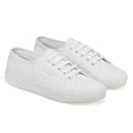 Total White - Front - Superga Unisex Adult 2750 Cotu Classic Vegan Trainers