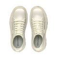 Total Natural Beige - Lifestyle - Superga Womens-Ladies 3052 Alpina Apex Faux Leather Mid Cut High Tops