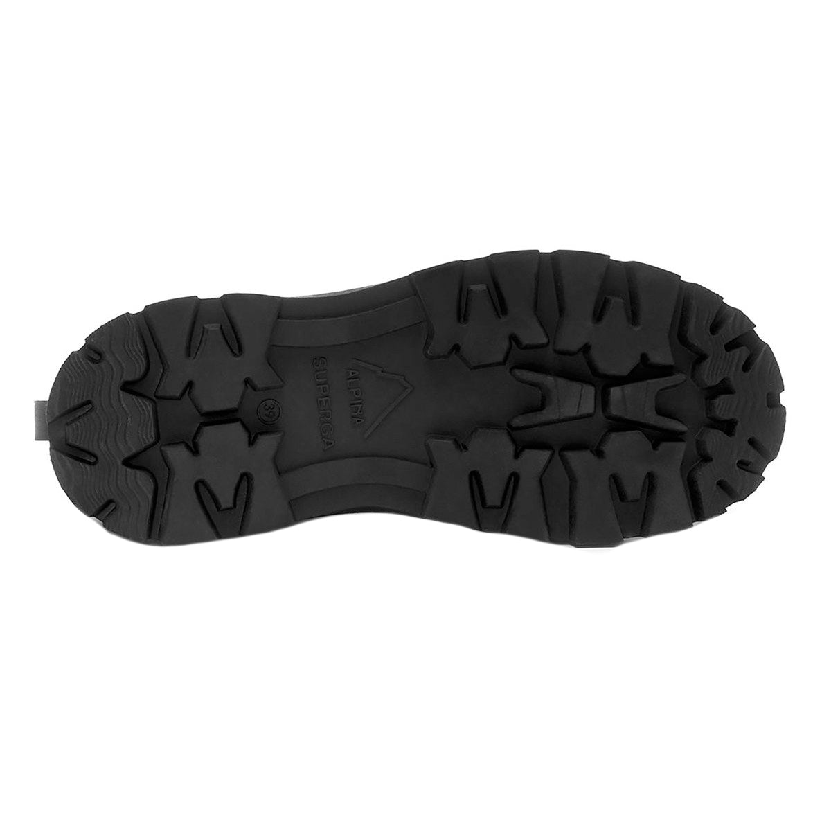 Total Black - Pack Shot - Superga Womens-Ladies 3051 Alpina Apex High-top Shoes