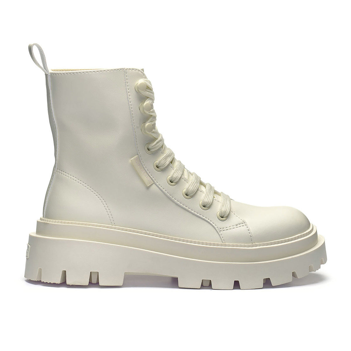 Total Natural Beige - Side - Superga Womens-Ladies 3051 Alpina Apex High-top Shoes