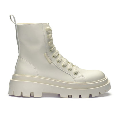 Total Natural Beige - Side - Superga Womens-Ladies 3051 Alpina Apex High-top Shoes
