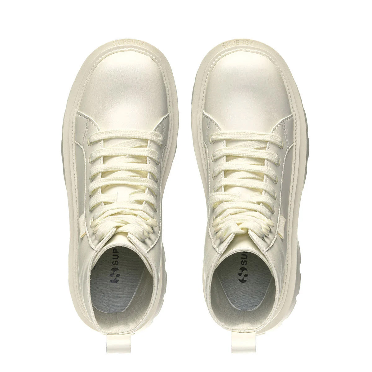 Total Natural Beige - Lifestyle - Superga Womens-Ladies 3051 Alpina Apex High-top Shoes