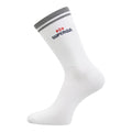 White - Lifestyle - Superga Unisex Adult Ribbed Knitted Socks (Pack of 3)