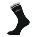 Black - Lifestyle - Superga Unisex Adult Ribbed Knitted Socks (Pack of 3)