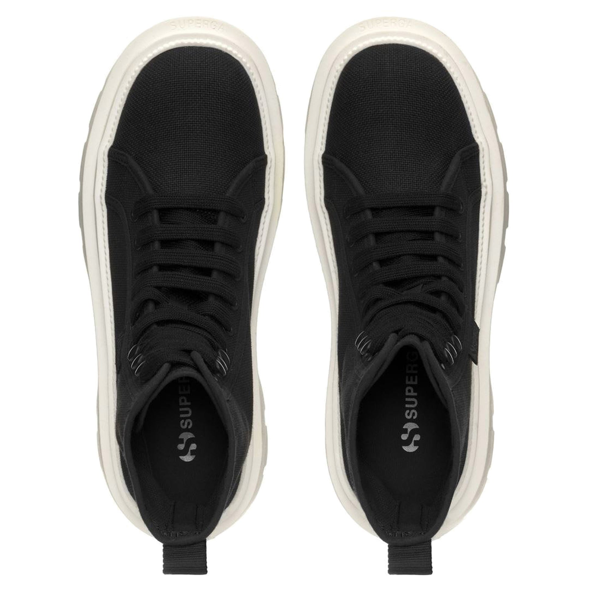 Black-White Avorio - Lifestyle - Superga Womens-Ladies 3051 Alpina Apex Shoes