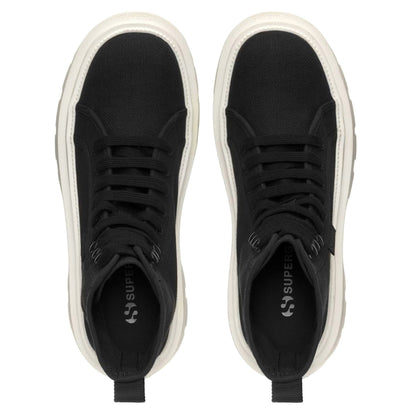 Black-White Avorio - Lifestyle - Superga Womens-Ladies 3051 Alpina Apex Shoes