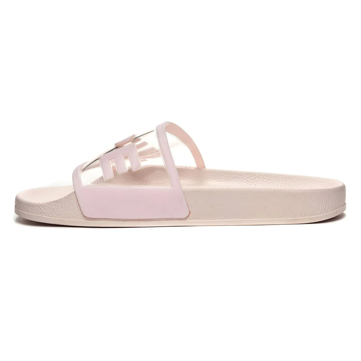 Light Pink - Back - Superga Womens-Ladies 1908 Clear Identity Sliders