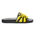 Black-Yellow - Side - Superga Unisex Adult Logo Sliders