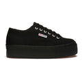 Full Black - Side - Superga Unisex Adult 2790 Linea Up Down Trainers