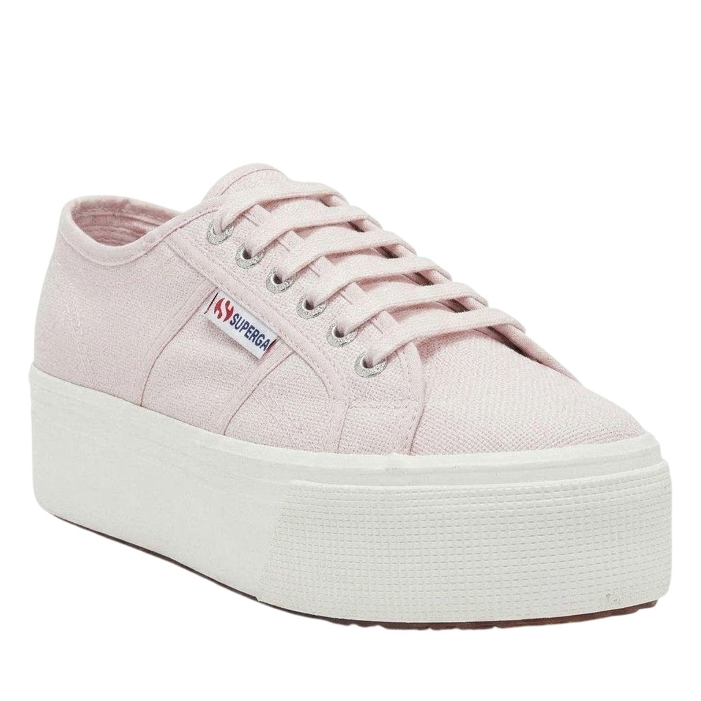 Pinkish-Avorio - Front - Superga Unisex Adult 2790 Linea Up Down Trainers