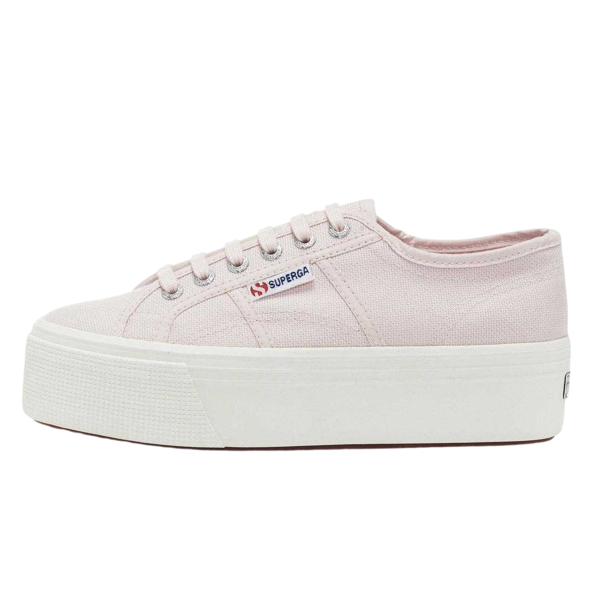 Pinkish-Avorio - Back - Superga Unisex Adult 2790 Linea Up Down Trainers