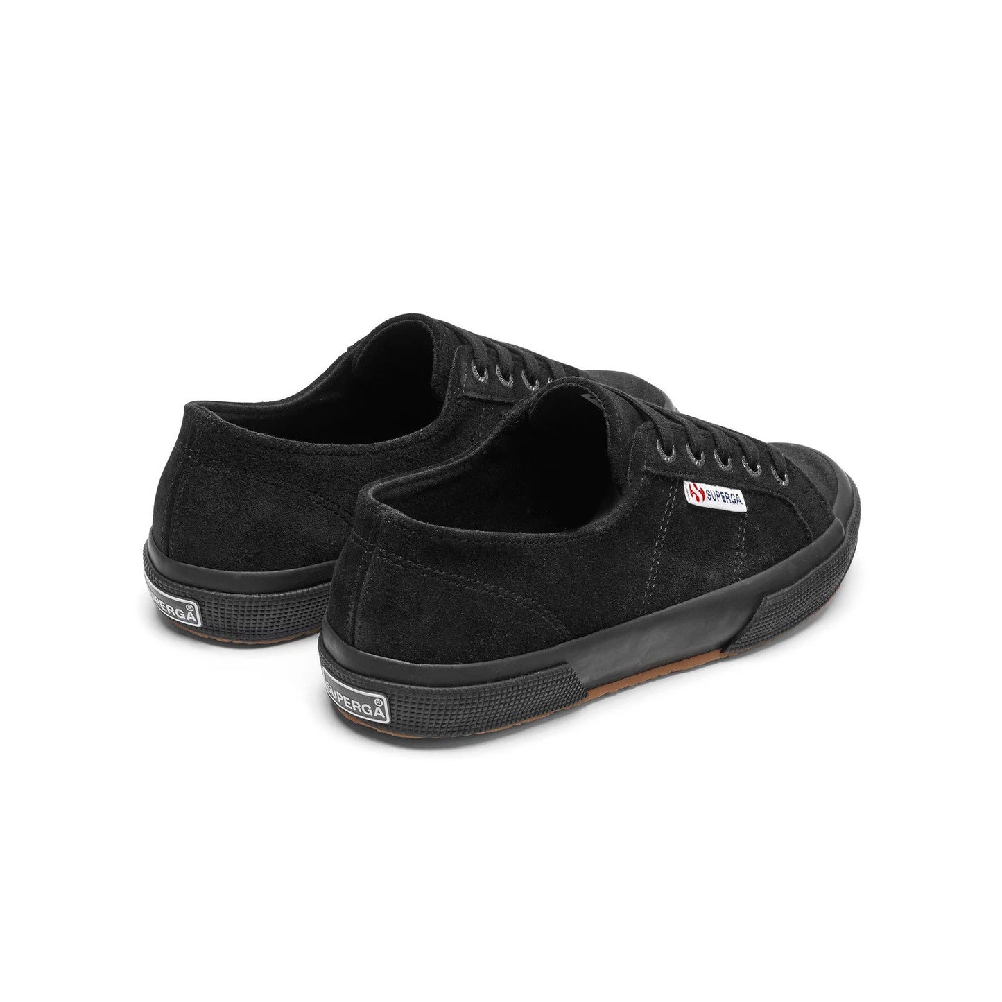 Full Black - Back - Superga Unisex Adult 2750 Suede Lace Up Tennis Shoes