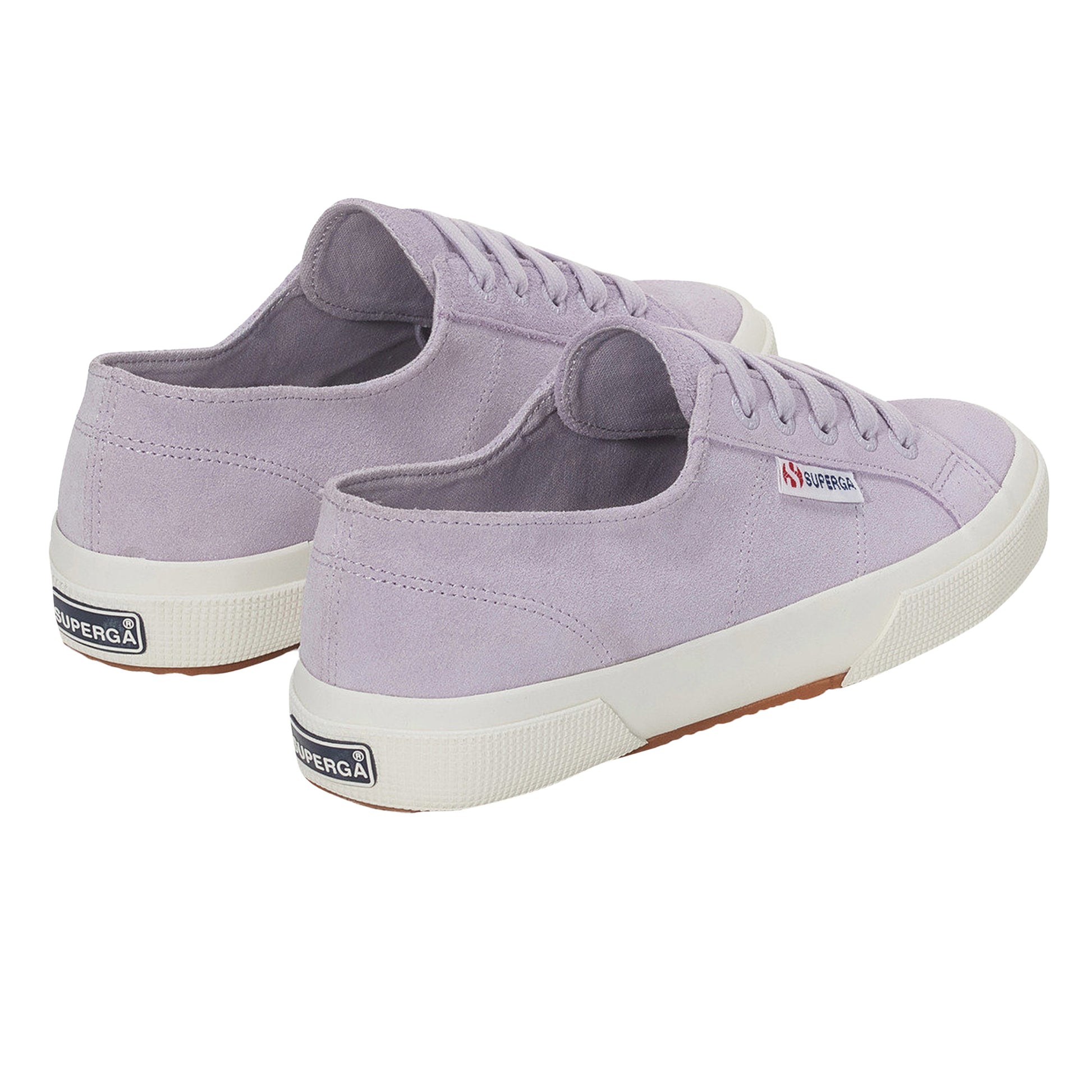 Light Violet-Avorio - Side - Superga Unisex Adult 2750 Suede Lace Up Tennis Shoes