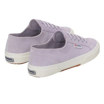 Light Violet-Avorio - Side - Superga Unisex Adult 2750 Suede Lace Up Tennis Shoes