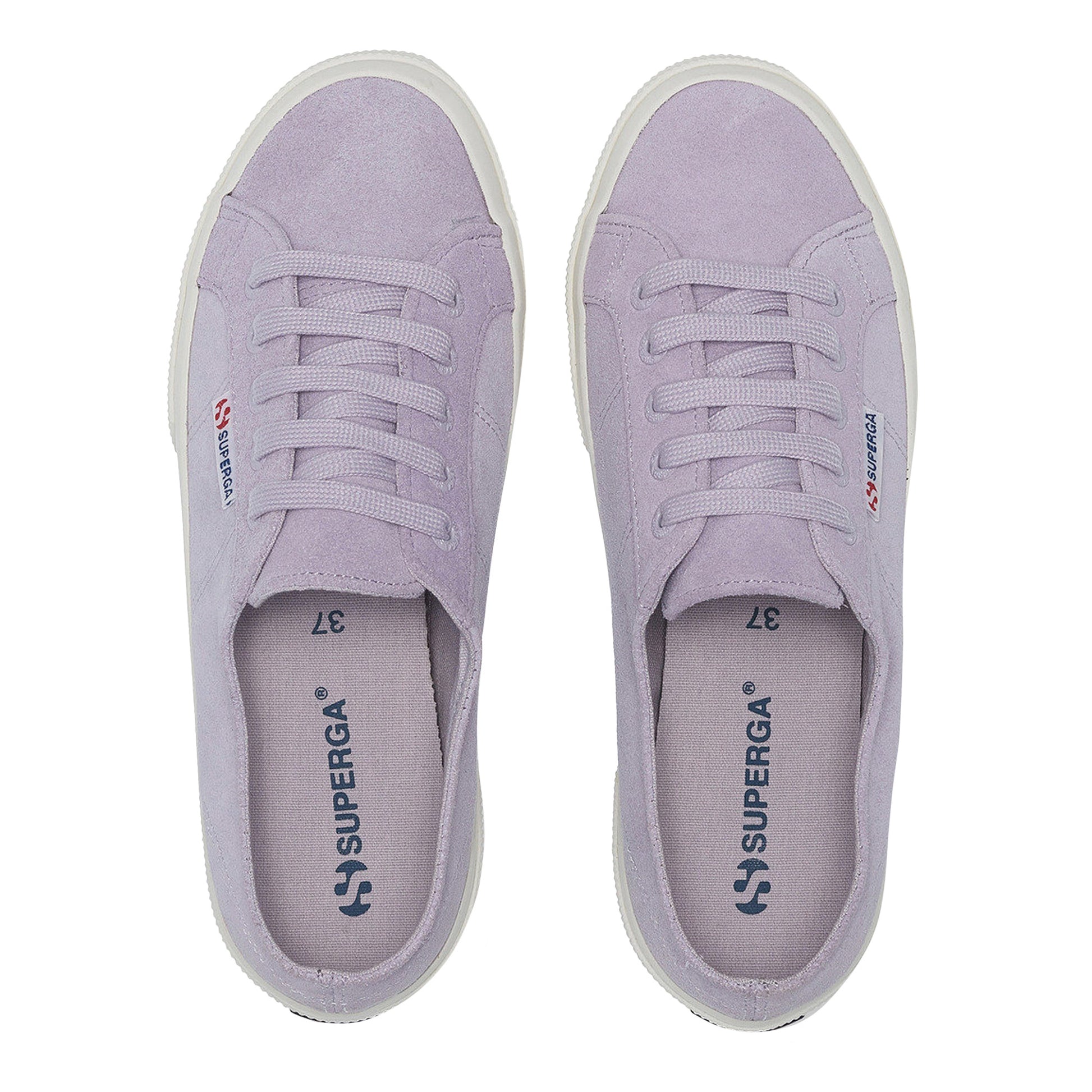 Light Violet-Avorio - Lifestyle - Superga Unisex Adult 2750 Suede Lace Up Tennis Shoes