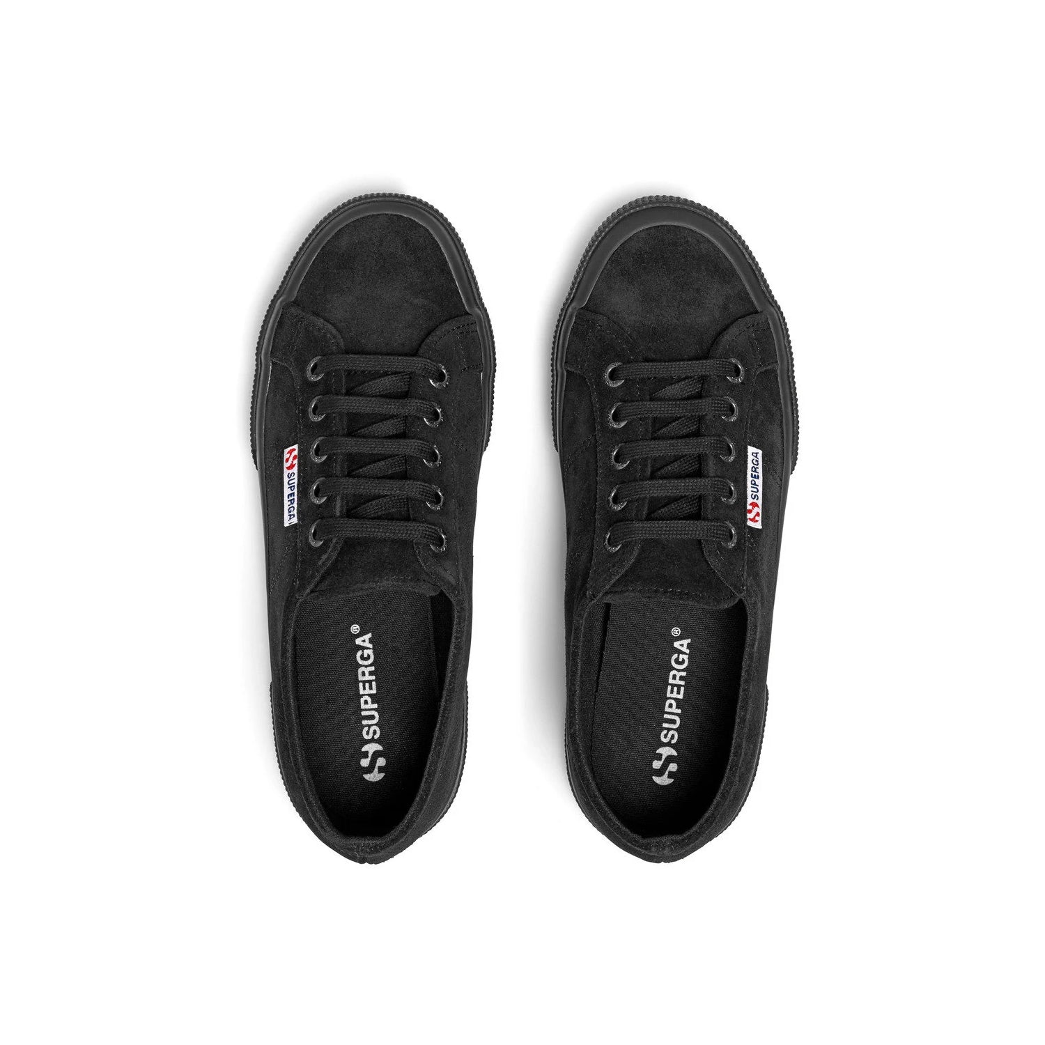 Full Black - Lifestyle - Superga Unisex Adult 2750 Suede Lace Up Tennis Shoes