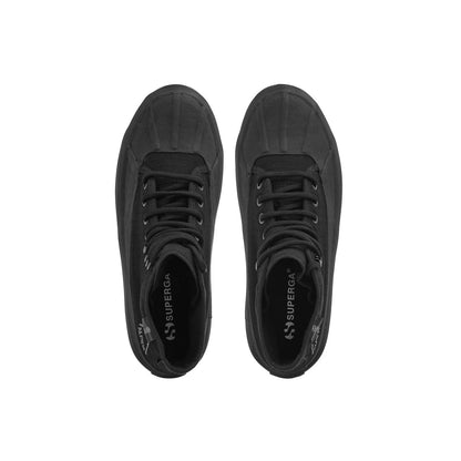 Total Black - Lifestyle - Superga Unisex Adult 2481 Alpina Ripstop High Tops