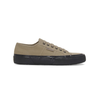Fossil Grey-Bristol Black - Side - Superga Unisex Adult 2490 Bold Trainers