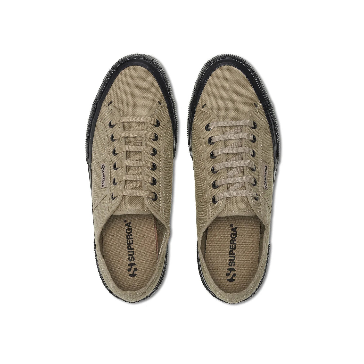 Fossil Grey-Bristol Black - Lifestyle - Superga Unisex Adult 2490 Bold Trainers
