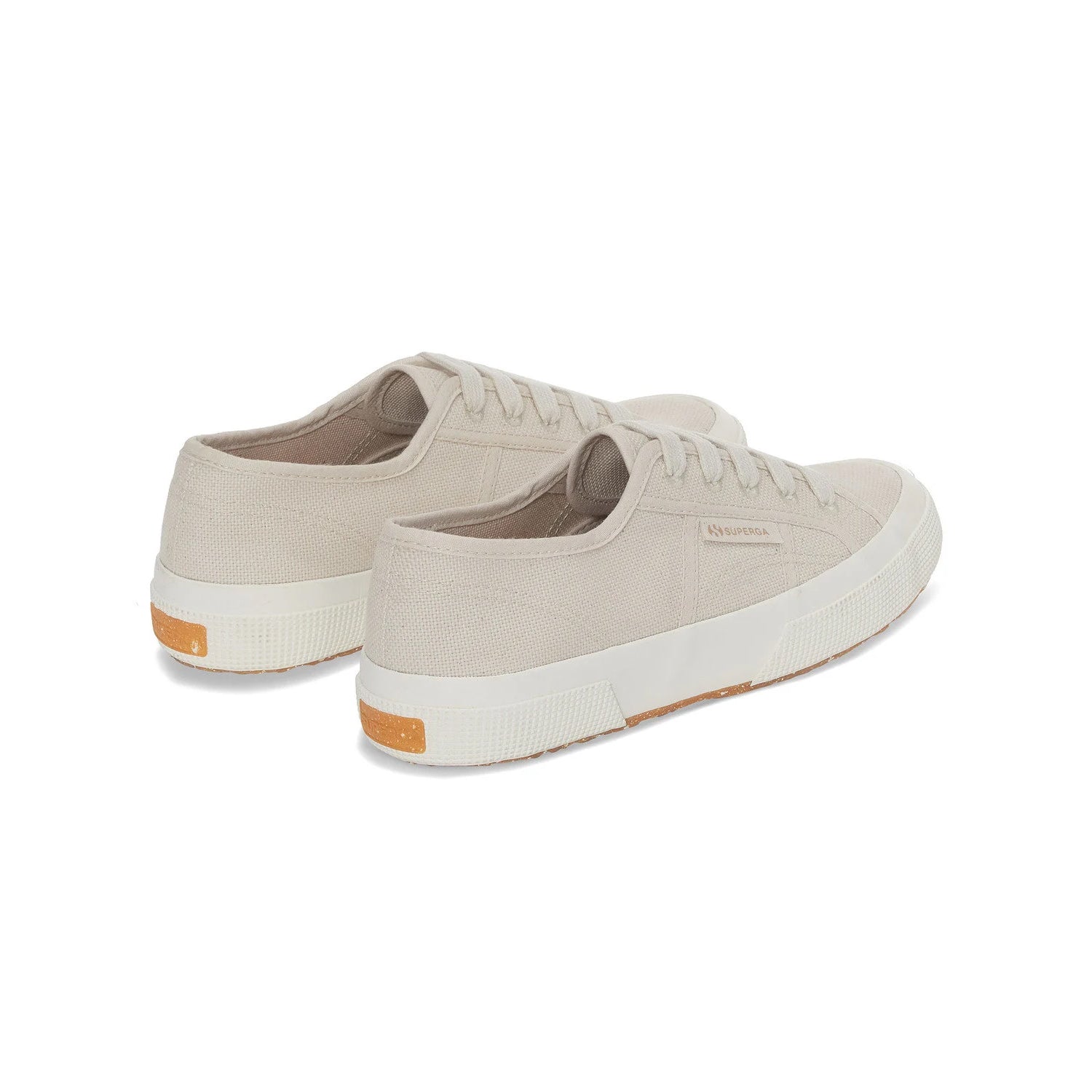 Dried Magenta Leaves - Back - Superga Unisex Adult 2750 Organic Cotton Trainers
